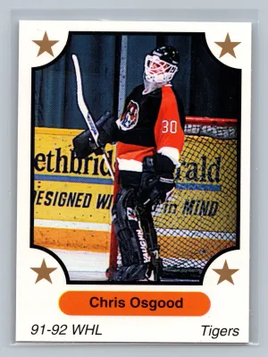 1991-92 7th Inning Sketch WHL CHRIS OSGOOD #196 NM