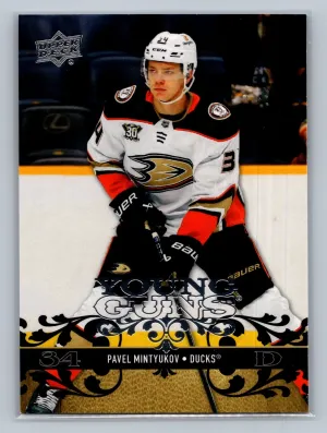 2023-24 U Extende 2008-09 Upper Deck Retro Young Guns Pavel Mintyukov #T-32 (RC)