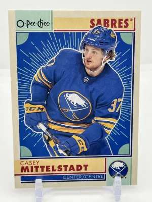 2022-23 UD O-Pee-Chee OPC Retro #274 Casey Mittelstadt - Buffalo Sabres