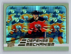 2022-23 Series 1 Defense Mechanism Gold #DM-3 Evan Bouchard - Edmonton Oilers