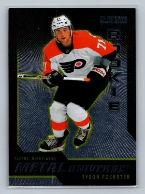 2023-24 Skybox Metal Universe - 2008-09 Rookie Retros Tyson Foerster #R-7 (RC)