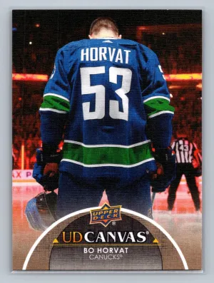 2021-22 Upper Deck Series 2 - Ud Canvas Bo Horvat #C199