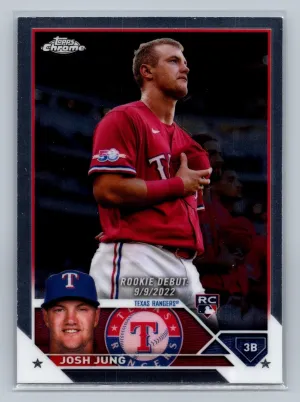 2023 Topps Chrome Update Series - Rookie Debut Josh Jung #USC51 (RC)