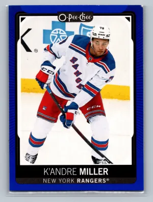 2021-22 O-Pee-Chee #297 K'Andre Miller Blue Border