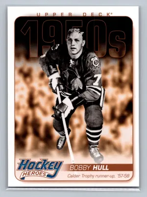 2011-12 Upper Deck BOBBY HULL Hockey Heroes #HH4 NM