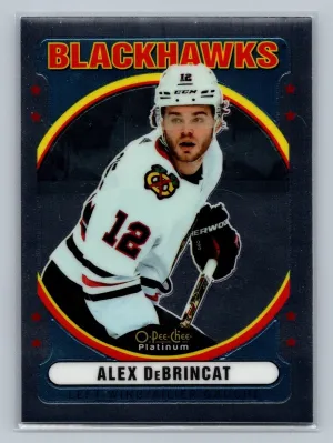 2021-22 O-Pee-Chee OPC Platinum Retro #R-17 Alex DeBrincat - Chicago Blackhawks