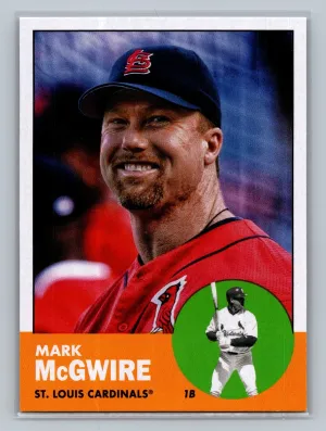 2022 Topps Archives - 1963 Topps Design #18 Mark McGwire