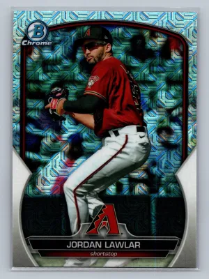 2023 Bowman Chrome - Prospects Mojo Refractor #BCP-247 Jordan Lawlar (RC)