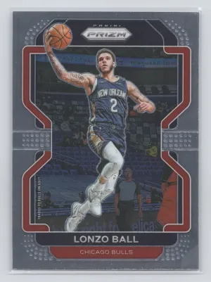 2021-22 Panini Prizm #69 Lonzo Ball