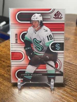 2022-23 Upper Deck SP Game Used - Jared McCann #75 Red /226