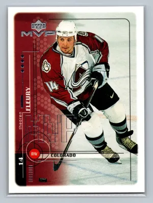 1999-00 Upper Deck MVP THEOREN FLEURY #53 NM