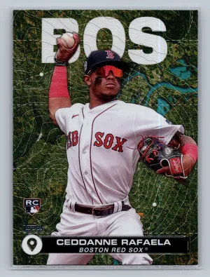 2024 Topps Series 2 - City to City #CTC-27 Ceddanne Rafaela (RC)
