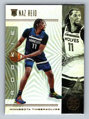 2019-20 Panini Illusions Basketball NAZ REID RC #198 Minnesota ROOKIE CARD