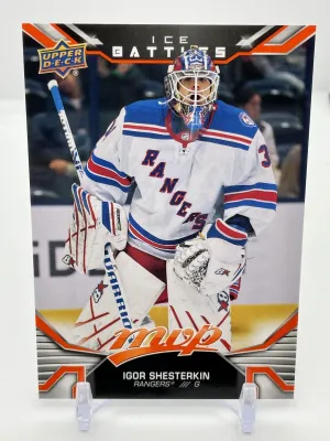2022-23 Upper Deck MVP - ICE BATTLES - IGOR SHESTERKIN - #24 NEW YORK RANGERS