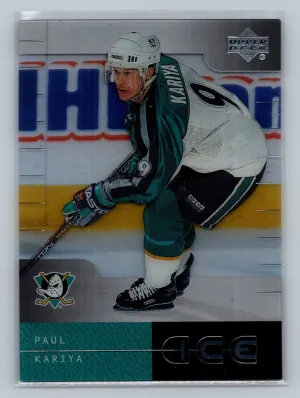 2000-01 Upper Deck Ice - Paul Kariya #1