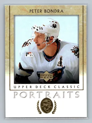 2002 Upper Deck Classic Portraits PETER BONDRA #99 NM
