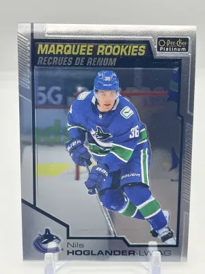 2020-21 Nils Hoglander Marquee Rookies O-Pee-Chee Platinum Upper Deck 🏒 Canucks