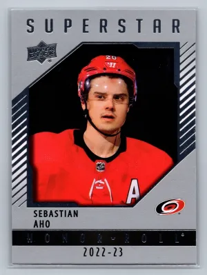 2022-23 Upper Deck Superstar Honor Roll Sebastian Aho #HR-37 ¸