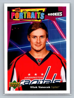 2020-21 Upper Deck - UD Portraits Rookies #P-58 Vitek Vanecek (RC)