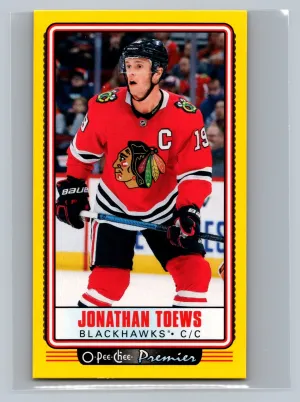 2021-22 O-Pee-Chee Hockey JONATHAN TOEWS Tallboys #P-3 NM
