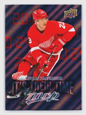 2024-25 Upper Deck MVP - It's Their Time #IT-11 Lucas Raymond