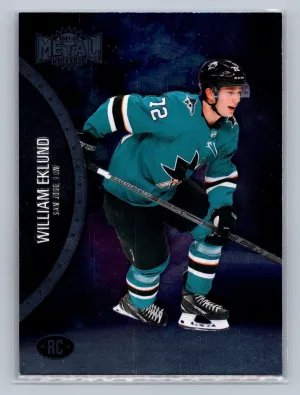 2021-22 Skybox Metal Universe Rookies Spectrum William Eklund #165 Rookie RC