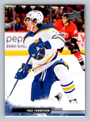 2022-23 UD Series 2 Base #271 Tage Thompson - Buffalo Sabres