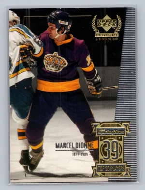 1999 Upper Deck Century Legends MARCEL DIONNE #39 EX