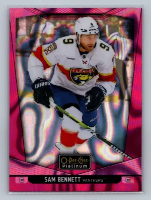2024-25 OPC Platinum - Sam Bennett #48 Pink Magma