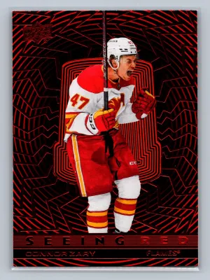 2023-24 Upper Deck Extended Series CONNOR ZARY Seeing Red #SR-78 NM