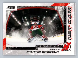 2011-12 Score Net Cam MARTIN BRODEUR #12 NM