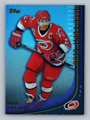 2000 Topps Ron Francis - 1000 Point Club #1000PC-3