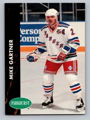 1991-92 (RANGERS) Parkhurst #122 Mike Gartner