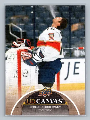 2021-22 Upper Deck Series 2 Hockey UD Canvas SERGEI BOBROVSKY #C154 NM