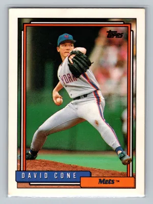 1992 Topps #195 David Cone