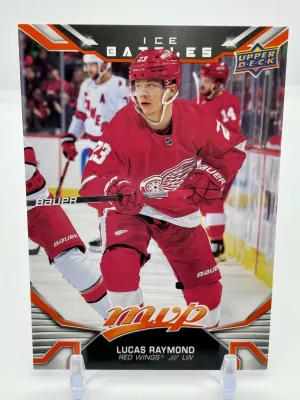 2022-23 Upper Deck MVP Ice Battles #1 Lucas Raymond - Red Wings