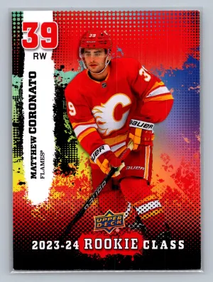 2023-24 Upper Deck Series 2 MATTHEW CORONATO Rookie Class #RC-19 NM