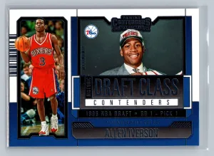 2023-24 Panini Contenders - Historic Draft Class Contenders #7 Allen Iverson