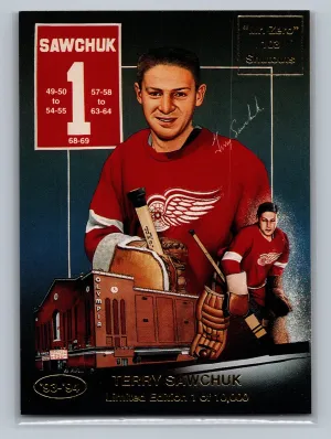 1993 T.S. Collectables TERRY SAWCHUK "Mr. Zero" NM
