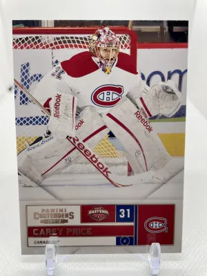 Carey Price 2011-12 Panini Contenders Hockey Base Set #31