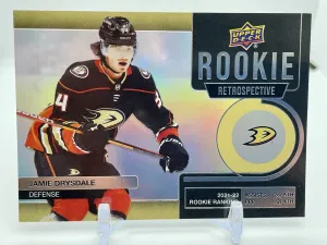2022-23 Series 1 Rookie Retrospective #RR-4 Jamie Drysdale - Anaheim Ducks