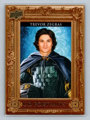 2023-24 Upper Deck Series 2 - UD Portraits Trevor Zegras #P56