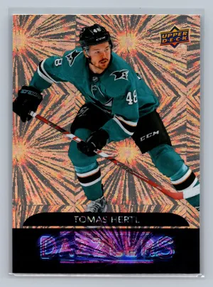 2020-21 Upper Deck Series 1 Yellow Dazzlers TOMAS HERTL #DZ-35 NM