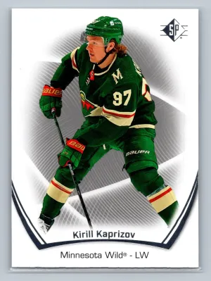 2021-22 UD SP Hockey Base #97 Kirill Kaprizov - Minnesota Wild