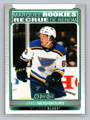 2021-22 Upper Deck #614 Jake Neighbours 2021-22 O-Pee-Chee Update