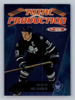 2003 Topps Total MATS SUNDIN Total Production #TP3 EX