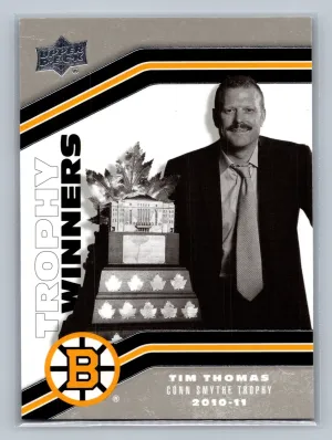 2023-24 Upper Deck Boston Bruins Centennial Trophy Winners TIM THOMAS #175 NM