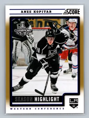 2012-13 Score Hockey Season Highlight ANZE KOPITAR #3 NM