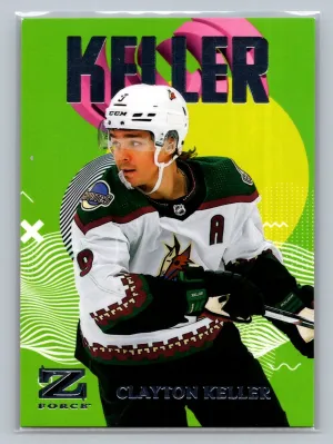 2023-24 Skybox Metal Universe - Z-Force Clayton Keller #18