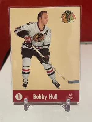 2001-02 Parkhurst BOBBY HULL He Shoots He Scores NM